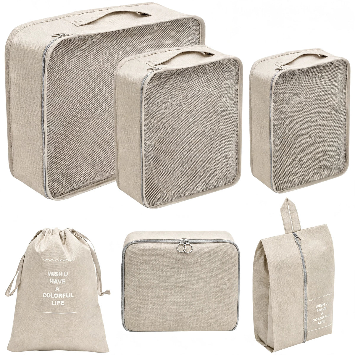 Pack 8 Sacs Rangement Voyage ™