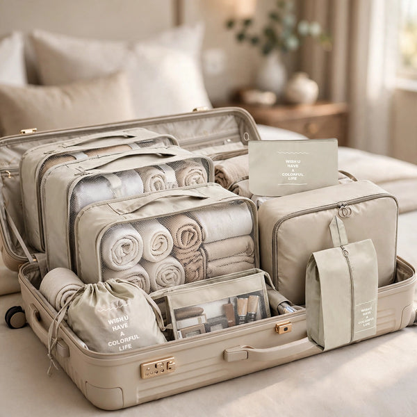 Pack 8 Sacs Rangement Voyage ™