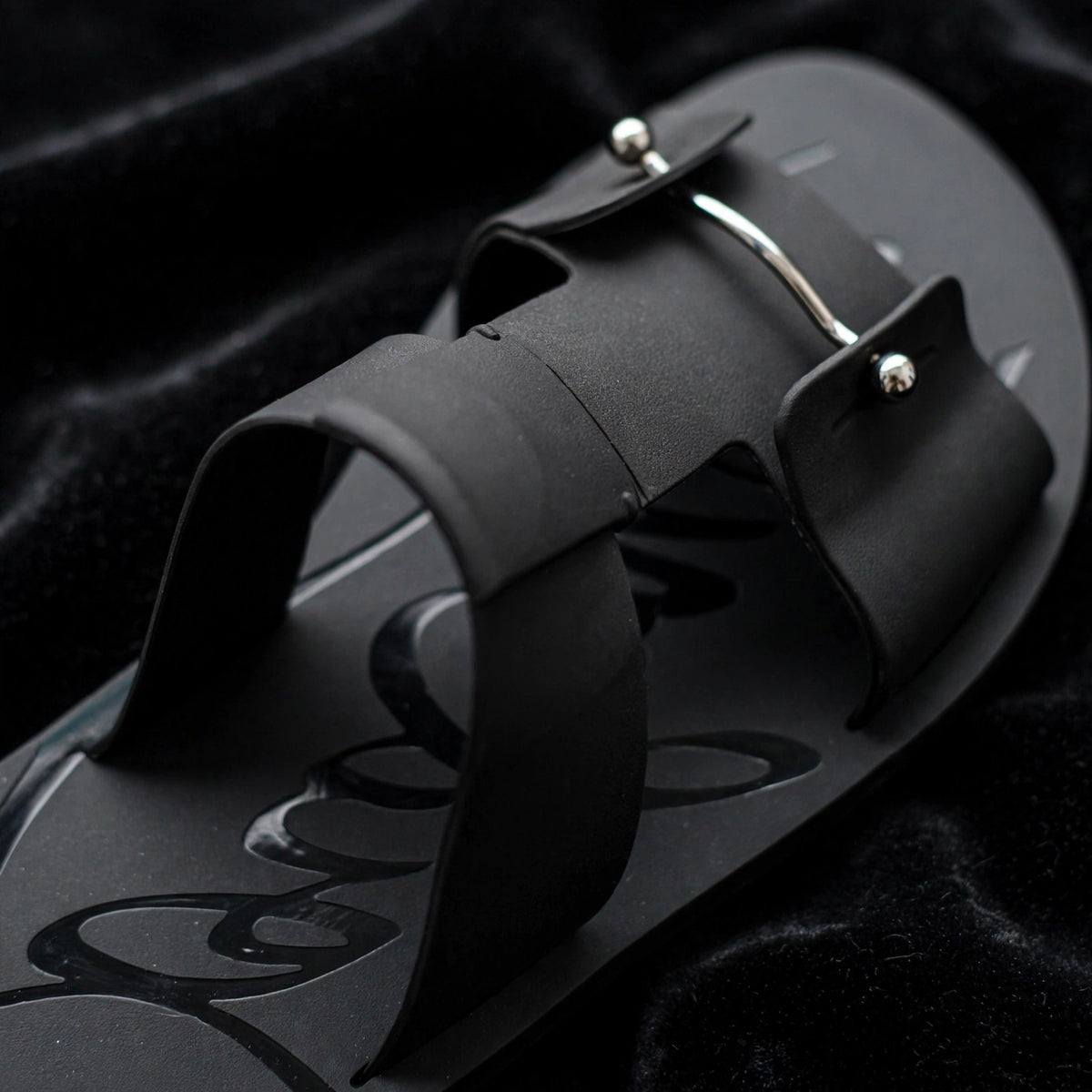 TONGS NOIR MAT PREMIUM™