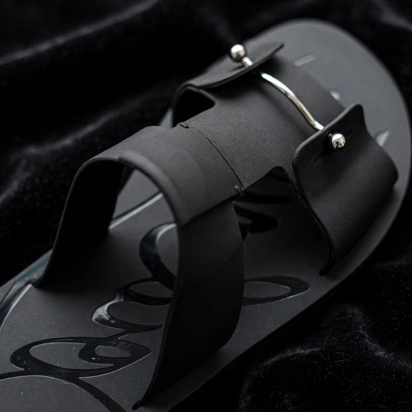 TONGS NOIR MAT PREMIUM™